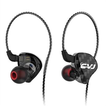 CVJ CSA In-Ear 3,5 mm:n langalliset kuulokkeet melua vaimentavat HiFi liikkuvat rautakuulokkeet, ei mikrofonia
