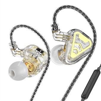 CVJ TXS langalliset kuulokkeet mikrofonilla 3,5 mm in-ear nappikuulokkeet Dynaamiset ohjaimet HiFi Stereo Tuning Headset