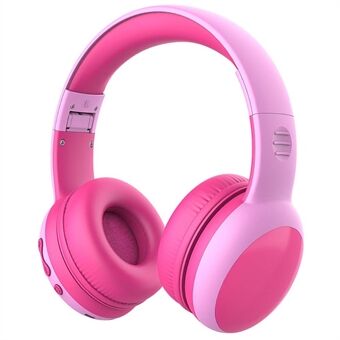 GORSUN GS-E61 Kids Over-ear Bluetooth-kuulokkeet Taitettavat kuulokkeet Lasten musiikkia 3,5 mm AUX-kuulokkeet irrotettavalla kissan korvilla