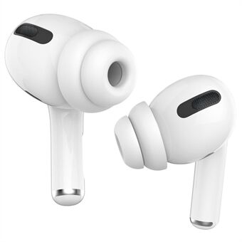 AHASTYLE PT99-2 2 paria silikoniset kuulokekorvakkeet AirPods Pro, Joustavan kuulokkeen korvasuojuksen vaihto, koko: S