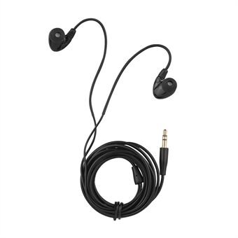TAKSTAR TS-2260 In Ear Headset Kiinteät kuulokkeet Melua vaimentavat nappikuulokkeet 6,3 mm:n liitäntäsovittimella tallennukseen Musiikin kuuntelun seurantaan