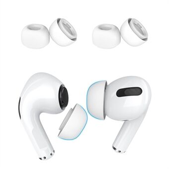 AHASTYLE WG86 2 paria Apple AirPods Pro 2:lle / AirPods Pro Silikonikorvatulpat Korvaosat Pehmeät kuulokkeet In-Ear korvatulpan suojus Kuulokkeiden tarvikkeet