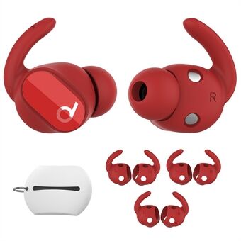 AHASTYLE PT172 3 paria korvakoukun suojus katoamista estävät Bluetooth-kuuloketarvikkeet, jotka ovat yhteensopivat Beats Studio Buds -kuulokkeiden kanssa