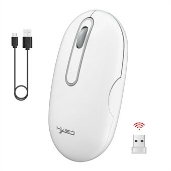 HXSJ T15 2,4 GHz langaton hiiri Ladattava hiljainen hiiri kannettavalle tietokoneelle / PC:lle