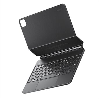ESSAGER iPad Pro 12,9 tuuman Magic Touchpad Bluetooth Keyboard Magneettinen tablettitelineen Stand