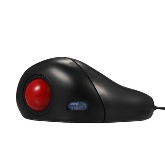 Ergonominen langallinen Trackball-hiiri 4 säädettävällä DPI-tasolla, korkean Precision optinen minihiiri Win7 / 8 / ME / XP / NT PC:lle