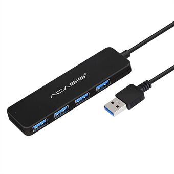 ACASIS AB3-L42 0,2 m kaapeli 4 porttia USB3.0 jakaja Tietokone Kannettava 5Gbps nopea lähetys USB-keskitin