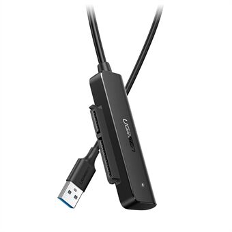 UGREEN USB 3.0 SATA-kaapeli USB-SATA-sovitinmuunnin 2,5 tuuman ulkoiselle kiintolevylle HDD SSD -levylle