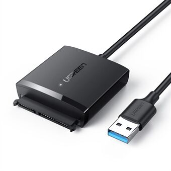 UGREEN USB 3.0 - SATA -kiintolevysovitin UASP SATA III -USB-muuntimella 2,5 tuuman 3,5 tuuman kiintolevylevylle