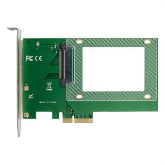 PCI-E X4 U.2 SFF8639 NVMe-muunnoskortti Solid State Drive -laajennuskortti 2,5 tuuman muunninkortti