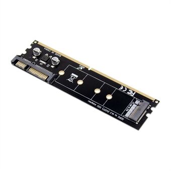 2280 DDR2–M.2 -kiintolevy NGFF-sovitin HDD SSD Solid State Memory -laajennuskortti