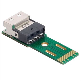 SF-003 PCI-E Slimline SAS 4.0 SFF-8654 4i 38Pin to SFF-8654 38Pin uros-naaras jatkosovittimen testaustyökalu
