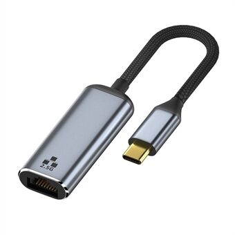 UC-006-GBE USB-C Type-C USB3.1 - 2500 Mbps 2,5 Gbps GBE Gigabit Ethernet -verkko-LAN-kaapelisovitin kannettavalle tietokoneelle