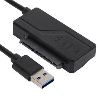 USB3.0–SATA-sovitinkaapeli USB3.0 Easy Drive -johto 3,5 tuuman / 2,5 tuuman kiintolevykaapeli SATA-muunninkaapeli SSD-levylle