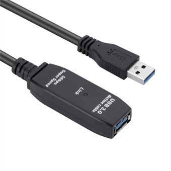 YC30 20m USB3.0 datajohto, 5Gbps nopea jatkojohto uros-naaras jatkojohto