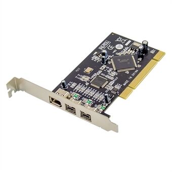 PCI 1394A+1394B FireWire 800 Capture Card SN082AA2+TSB81BA3 Dual Chip Control Prosessori