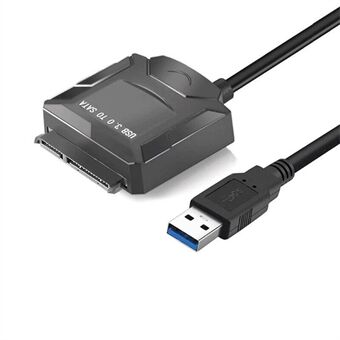 U3-027-OD USB 3.0 - kulmikas SATA 22-nastainen sovitinkaapeli 2,5", 3,5" kiintolevyaseman SSD pöytätietokoneille