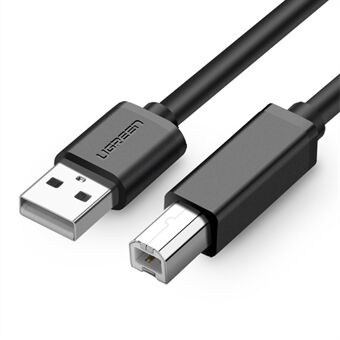 UGREEN 2m USB 2.0 -tulostuskaapeli USB-tyypin A–B uros-uros tulostimen datakaapeli tarratulostimelle
