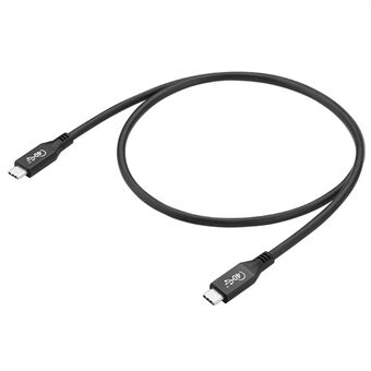 USB-IF PD3.0 100 W Super Charging USB4-kaapeli, joka on yhteensopiva Thunderbolt 3 40 Gbps:n nopean datasynkronointijohdon (0,8 m) kanssa