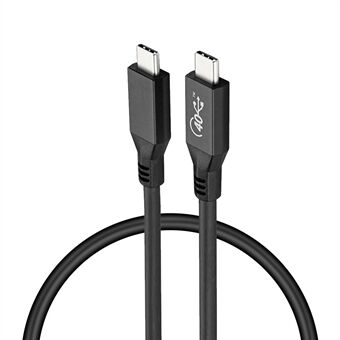 USB4-kaapeli Yhteensopiva Thunderbolt 3 USB-IF PD3.0 100W Super Charging USB-kaapelin kanssa 40Gbps nopea datasynkronointijohto (1m)