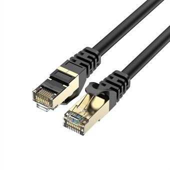 26AWG Cat8 Ethernet-kaapeli RJ45 Verkko 25 / 40Gbps 2000MHz reitittimen Internet-johto [10M]