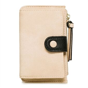 M400 Tyylikäs Naisten PU-nahkainen lompakko Vetoketjutasku Design Avaimet Kortit Käteinen Säilytyslaukku