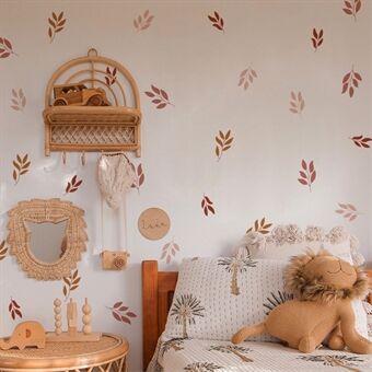 Lastenhuoneen seinätarrat Leaf Decor Seinäkoriste lasten makuuhuoneeseen, leikkihuoneeseen (ilman EN71-sertifikaattia)