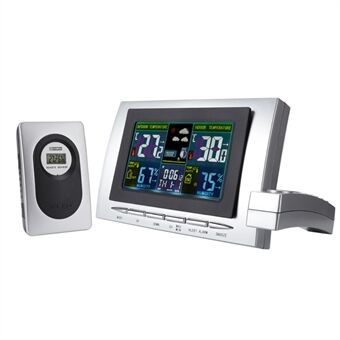 TS-H134G langaton sääaseman kello lämpötila- ja kosteusmittarin sääennusteen digitaalinen pöytäkello sisäkäyttöön Outdoor