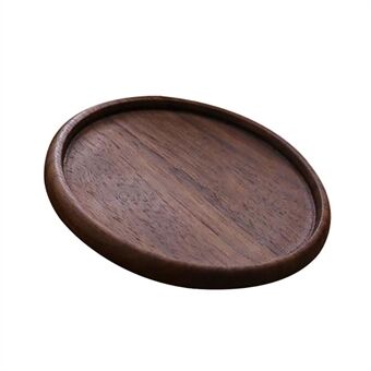 8,8 cm musta pähkinäpuu paksu lasinaluse Keittiö lämmönkestävä teetä kahvikuppi matto eristystyyny ruokapöydän sisustus