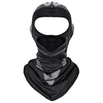 Head YS3513 Lämmin Balaclava Thermal Face Mask päähuivi UV-suoja hiihtoon, pyöräilyyn, kiipeilyyn, juoksuun (pitkä tyyli)