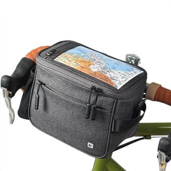 RHINOWALK pyörän ohjaustankolaukku vedenpitävä polkupyörän etulaukku kameralaukku käsilaukku kosketusnäytöllä
