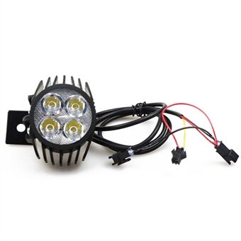 Kdh-025 2-in-1 Sähköpolkupyörän LED-ajovalo ja sähköpyörän torvi Modifioidut osat Ajovalojen vaihtotarvikkeet