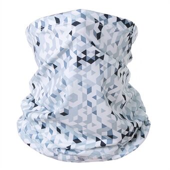 Kesä hengittävä Outdoor puolikasvomaski aurinkosuoja Ice Silk Neck Gaiter