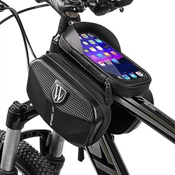 WHEEL UP vedenpitävä polkupyörän etupussi läpinäkyvällä ikkunataskulla 6,0 tuuman matkapuhelimille