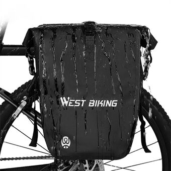 WEST BIKING YP0707280 25L polkupyörän takatelinelaukku vedenpitävä polkupyörän satulalaukku