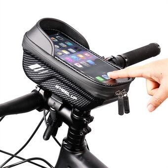 WHEEL UP G41 6,5 tuuman matkapuhelintasku vedenpitävä polkupyörän yläputki ohjaustankolaukku