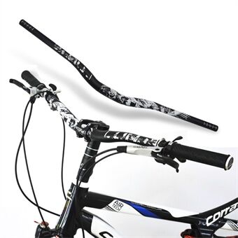 LUNJE 720-780mm alamäkeen kilpapyörä leveämpi ohjaustanko Mountain Road Bike värikäs ohjaustanko