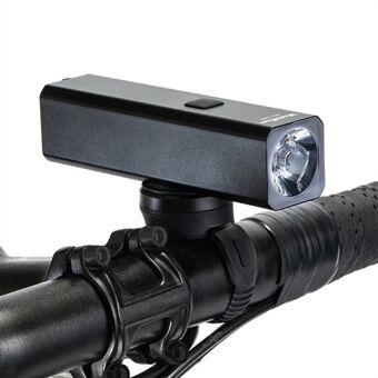 WIND & MOON M01-1000F 1000LM LED polkupyörän etuvalon Torch USB-ladattava 4 tilaa vedenpitävä yöpyöräilyn turvavalo