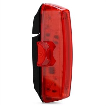 LD18S Smart Sensor jarrutakavalo vedenpitävä polkupyörän istuin taka LED-valo Tuki USB-lataus (punainen induktioversio)