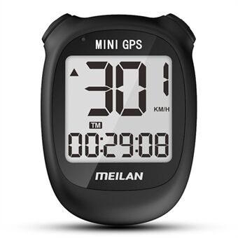 MEILAN M3 Mini GPS Bicycle Computer Cycling Computer IPX5 Waterproof Smart Speedometer with 1.7 inch Display Screen