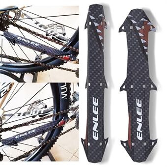 ENLEE ME-20 polkupyörän runkoketju, ketjusuojan suojapehmuste Kulutusta kestävä suojakuori pyörän MTB:lle