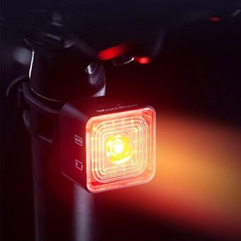 WIND & MOON WT06R USB ladattava polkupyörän pyöräily LED-takavalo vedenpitävä polkupyörän turvatakavalo