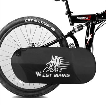 WEST BIKING YP0719301 polkupyörän ketjun suojus polkupyörän ketjupyörän ketjupyörän suojalevy pölytiivis vedenpitävä kansi