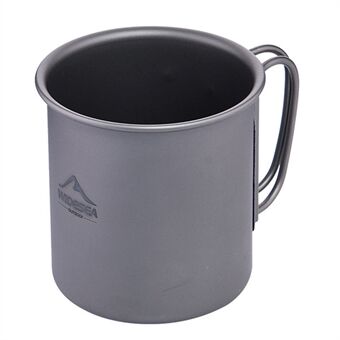 WIDESEA WSTT-300ML Titanium Alloy Cup 300ml Outdoor Camping Retkeily Vesi Tee kahvimuki Cup (ei FDA-sertifiointia, BPA-vapaa)