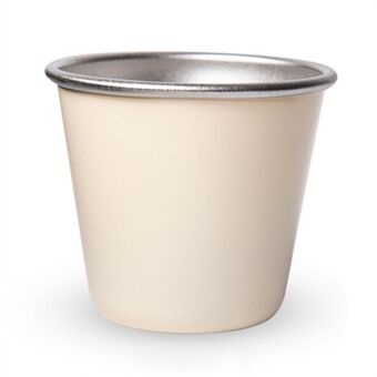 30 ml:n pienikokoinen retkeilymuki Kannettava ruostumattomasta Steel valmistettu Outdoor tarkoitettu kahvikuppi pinottava juomakuppi (BPA-vapaa, ei FDA-sertifiointia)