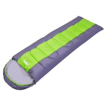 DESERT&FOX Sleeping Bag 2 Seasons (Spring/Fall) 1.4KG Envelope Style Warm Hood Carry Bag Portable Storage Bag for Camping, Backpacking, Hiking