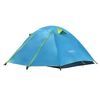 DESERT&FOX 3-4 People Camping Tent Lightweight Backpacking Tent Waterproof Windproof Hiking Tent for Outdoor Mountaineering Travel