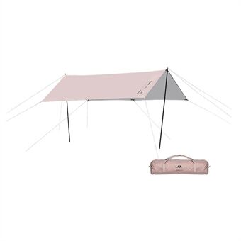 SHINETRIP A463-M00 Outdoor Camping Teltta Anti-UV-katos 210D Hopeapäällysteinen Oxford-kangas aurinkosuoja, koko M - kulta