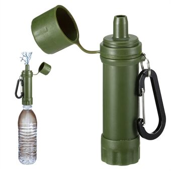K8612M Outdoor Survival -vedenpuhdistin BPA-vapaa vesisuodatin olkisuodatusjärjestelmä (FDA-sertifioitu)