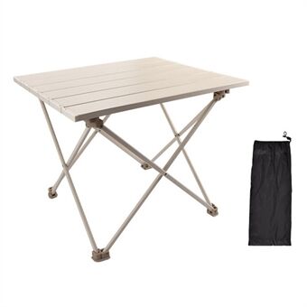 HALIN 39.5x34x32.5cm kokoontaitettava pöytä, alumiiniseoksesta valmistettu pöytä, ulkokäyttöön retkeilyyn ja grillaukseen, koko S.